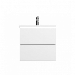 Am.Pm Мебель для ванной Gem 60 белый глянцевый, с 2 ящиками – фотография-4