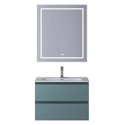 BelBagno Тумба с раковиной Kraft 60 подвесная Голубой матовый – картинка-13