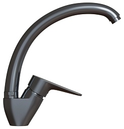 Mixline Смеситель для кухни 35k ML14-031GR графит – фотография-3
