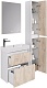 Dreja Мебель для ванной Slim 65 подвесная белая/дуб кантри – фотография-24