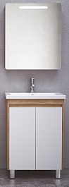 Corozo Мебель для ванной Остин 60, сонома – фотография-1