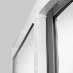 Roltechnik Душевая дверь двойная "CDO2 950" transparent – фотография-3