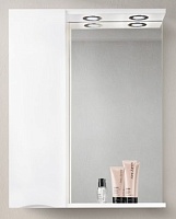 BelBagno Зеркало-шкаф MARINO-SPC-600/750-1A-BL-P-L Bianco Lucido