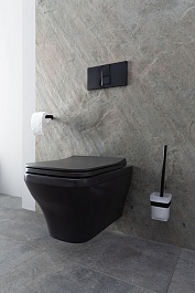 Allen Brau Унитаз подвесной Infinity 4.21011.AN антрацит с крышкой 4.21014.AN – фотография-19