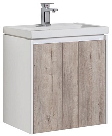 Aquanet Тумба с раковиной "Клио 60" дуб кантри – фотография-3