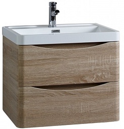 BelBagno Тумба с раковиной подвесная ANCONA-N 600 Rovere Bianco – фотография-1