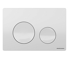 Ceramicanova Кнопка смыва Balance Circle CN12-001W белый глянцевый