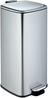 WeltWasser Ведро для мусора WW Berg BL 30L сталь матовая
