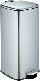 WeltWasser Ведро для мусора WW Berg BL 30L сталь матовая – фотография-1