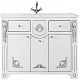 Водолей Мебель для ванной "Версаль 120" белая/серебро – картинка-9
