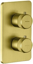 Allen Brau Смеситель для ванны Priority 5.31213-GB (с внутренней частью, 2 выхода) золото – фотография-1