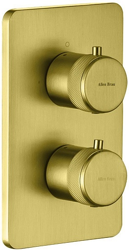 Allen Brau Смеситель для ванны Priority 5.31213-GB (с внутренней частью, 2 выхода) золото – фото, картинка, фотография-1