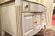 Opadiris Мебель для ванной Лаура 100 белая с бежевой патиной – фотография-29