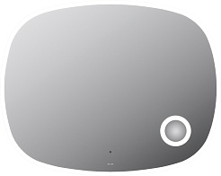 Am.Pm Зеркало Func 100x80 с подсветкой и увеличительным зеркальцем – фотография-1