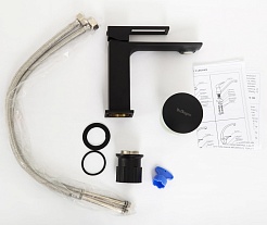 BelBagno Смеситель для раковины Luce LUC-LVM-NERO чёрный – фотография-6