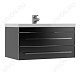 Aquanet Мебель для ванной Верона 75 черная подвесная (231033) – фотография-7
