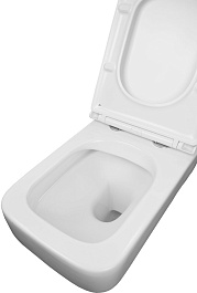 Azario Унитаз подвесной Moneo AZ-0062 безободковый белый – фотография-8