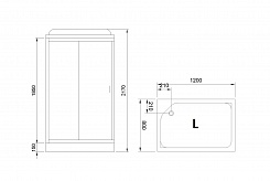 Royal Bath Душевая кабина RB 8120HP2-M-L – фотография-2