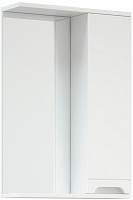 Corozo Зеркальный шкаф Лея 50 белый