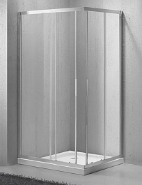 BelBagno Душевой уголок Sela 100/80 SELA-AH-2-100/80-C-Cr – фотография-1