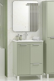 Brevita Мебель для ванной Risacca Pistachio 60 фисташковый – фотография-1