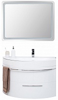 De Aqua Мебель для ванной Эскалада 100 R, зеркало Смарт