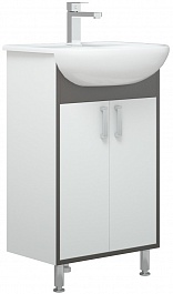 Corozo Мебель для ванной Спектр 50, серая – фотография-3