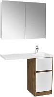Акватон Мебель для ванной Лондри 40 R дуб рустикальный/белая