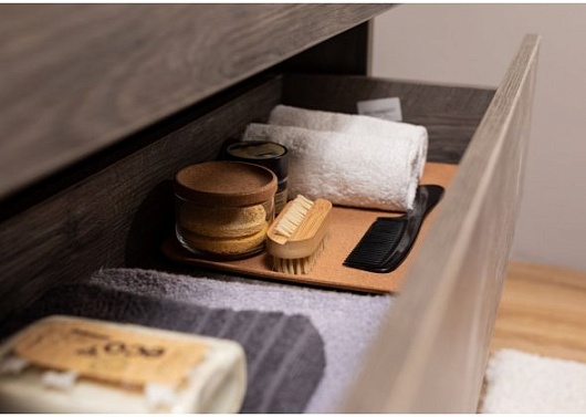 Aquanet Комплект мебели Сидней 80 дуб рошелье – фотография-12