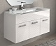 Cezares Мебель для ванной MIAMI Quadretti Bianco Lucido, раковина Bianco – картинка-7