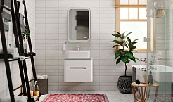 Jorno Зеркало-шкаф Bosko 60 Bos.03.60/W – фотография-3