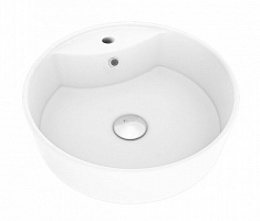 Teymi Мебельная раковина накладная Lina S D40 с полочкой под смеситель белая T50104