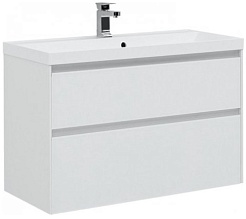 Aquanet Тумба под раковину Гласс 100 – фотография-1