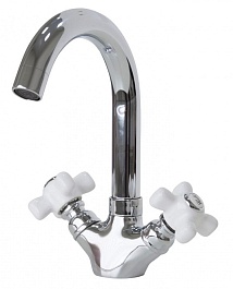 Frap Смеситель для раковины H18 F1318 хром – фотография-1