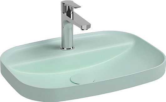 Allen Brau Мебельная раковина Fantasy Sphere 55 4.11034.MT мятный – фото, картинка, фотография-1