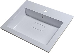 Style Line Тумба с раковиной Лима 60 Plus подвесная эмаль белая матовая – фотография-8