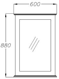 Comforty Мебель для ванной Палермо 60 светлый орех – фотография-12