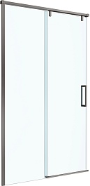 BelBagno Душевая дверь в нишу Soft Close-1 SOFT_CLOSE-1-BF-1-110-C-GM 110x200 профиль хром стекло прозрачное – фотография-1