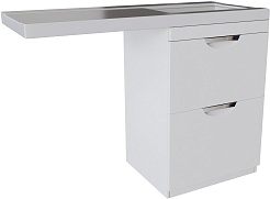 Mixline Тумба под раковину Атлантик 56 белая – фотография-4