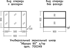 СанТа Мебель для ванной под стиральную машину Лондон 90 L белая – фотография-16