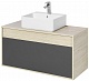 Акватон Мебель для ванной Лофт Урбан 100 графит\орегон, GEOMETRY 45 – фотография-12