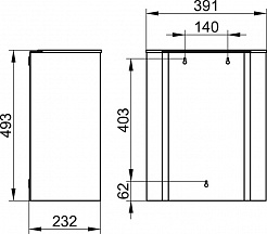 Keuco Мусорное ведро Plan 14988 хром – фотография-2