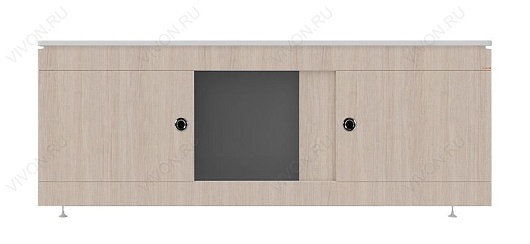 Водолей Экран под ванну двери купе 150 см дуб – фотография-2