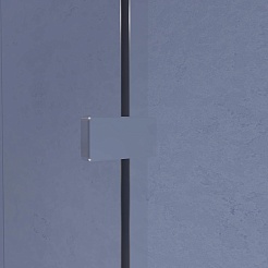 RGW Душевой уголок Stilvoll SV-040 100x90 профиль хром стекло матовое сатинат – фотография-6