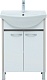 Aquanet Тумба под раковину Донна 60 белый дуб/белая – картинка-12