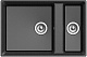 Granfest Мойка кухонная GF-LV-760K черный – фотография-5