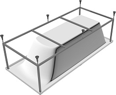 Vayer Каркас для ванны Savero 160x70