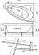 Triton Акриловая ванна Изабель 170 L – картинка-28
