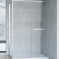 Vincea Душевой уголок Slim Soft 120x90 VSR-1SS9012CL профиль хром стекло прозрачное