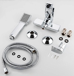 Frap Смеситель для ванны с душем H46 F3246 хром – фотография-3